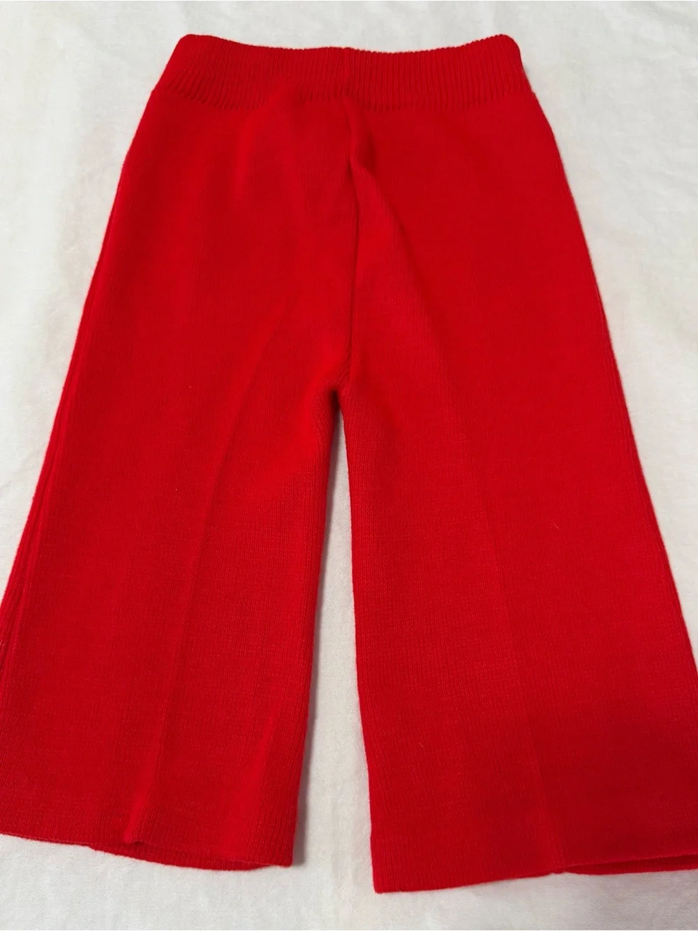 Vintage Little Angel Knit Girls' Matching Set - Sweater & Pants